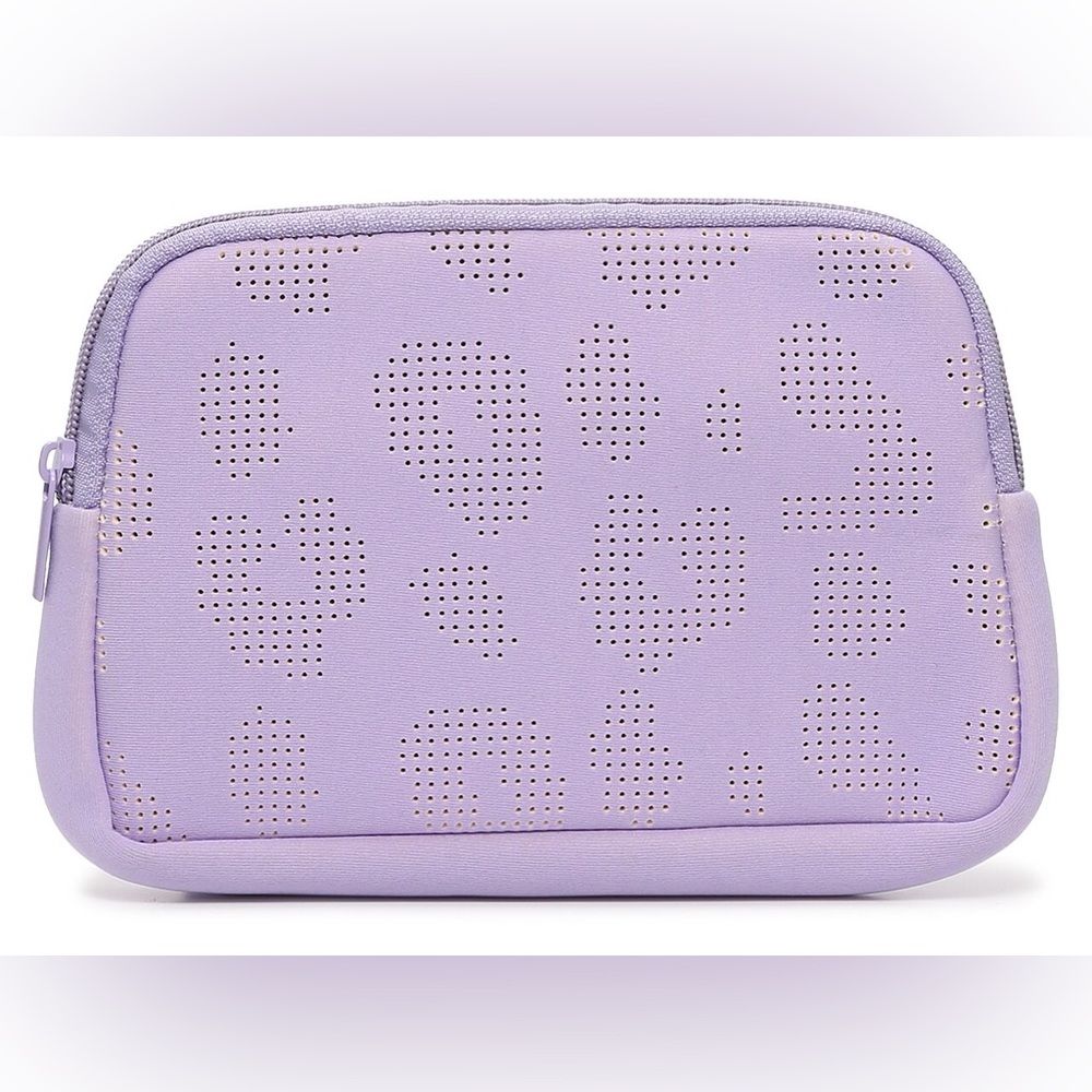 MYTAGALONGS CITY BELT BAG leopard-print mesh design Zipper, Elastic waist strap